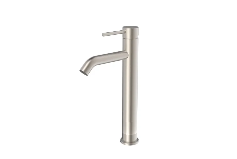 Saneux Cos Tall Basin Mixer - Brushed Nickel product image - Image 1