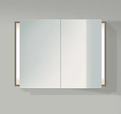 Duravit Ketho 1000 x 750mm Mirror Cabinet Basalt Matt