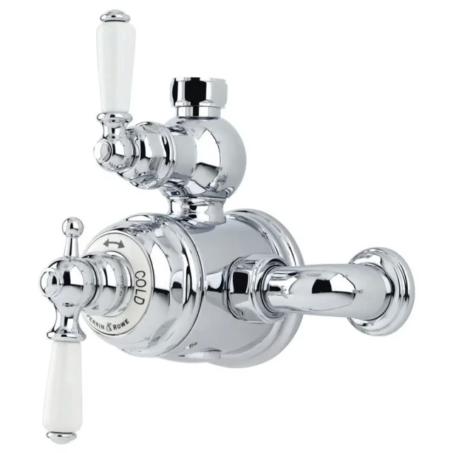 Perrin & Rowe Exp. Thermo Shower Mixer Lever - Chrome product image - Image 1