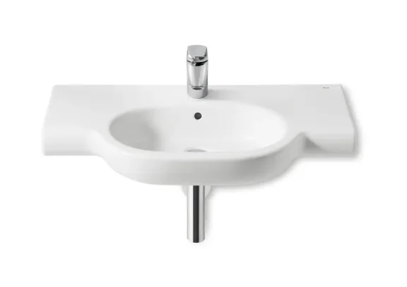Roca Meridian-n Wall Hung Basin With Ledge 850 X 460mm - 1 Taphole product image - Image 1
