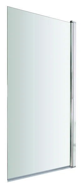 Bc Designs Straight Bath Screen 1435x790 Polished Chrome