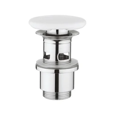 Crosswater Basin Click Clack (slotted) Gloss White