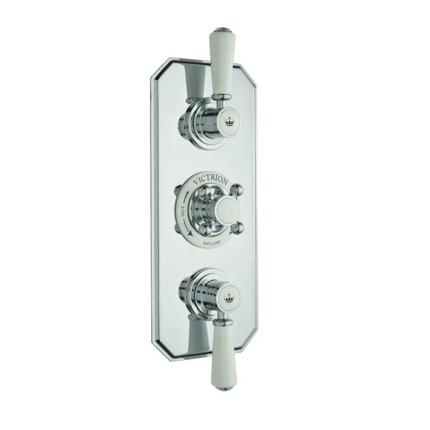 Bc Designs Victrion Triple 2-way Concealed Valve Chrome product image - Image 1