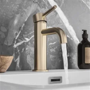 Eastbrook Meriden Basin Mono Incl Waste And Plain Handle Brushed Brass