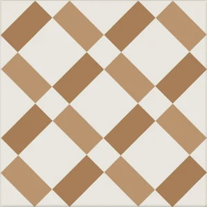 European Tiles Avantegarde Beige Mixed Pattern 20X20 Matt Ceramic  Tile