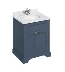 Burlington 65 Vanity Unit With Doors Blue