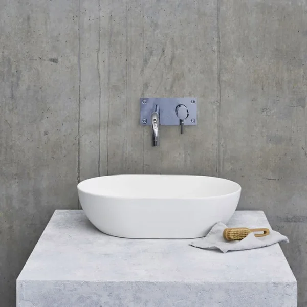 Britton Formoso Bacino 590 X 390 X 140 Basin Matt White