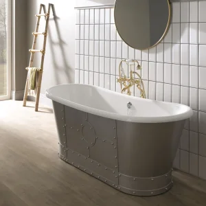 Bc Designs 1710mm Industrial Boat Bath Grey