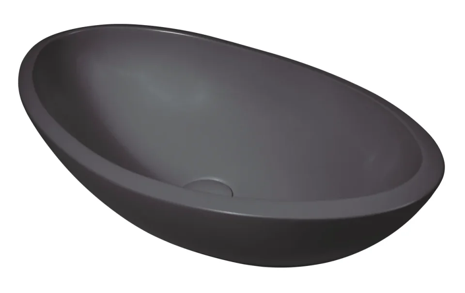 Bc Designs Kurv Basin 615 X 360 Mushroom detail view - Image 2