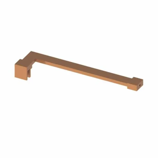 Abacus Corner Support Arm Brushed Bronze product image - Image 1