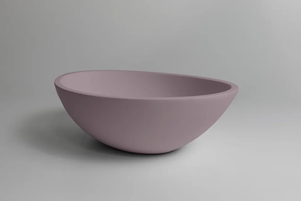 Bc Designs Tasse/gio Basin 575 X 145 Satin Rose detail view - Image 2