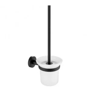 Just Taps Vos Toilet Brush Holder Matt Black