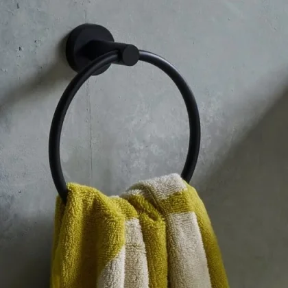 Cubico Round Towel Ring (afb30)