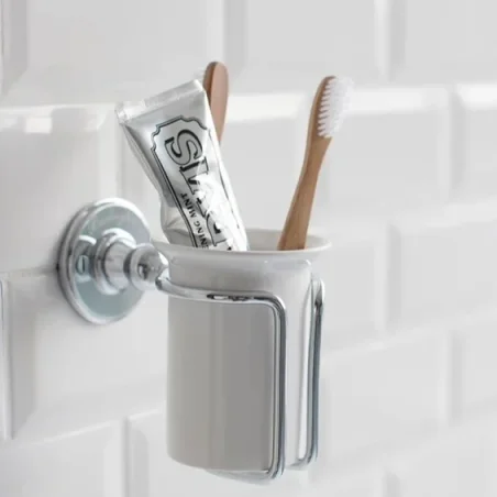 Hansgrohe Logis Toothbrush Tumbler Brushed Nickel