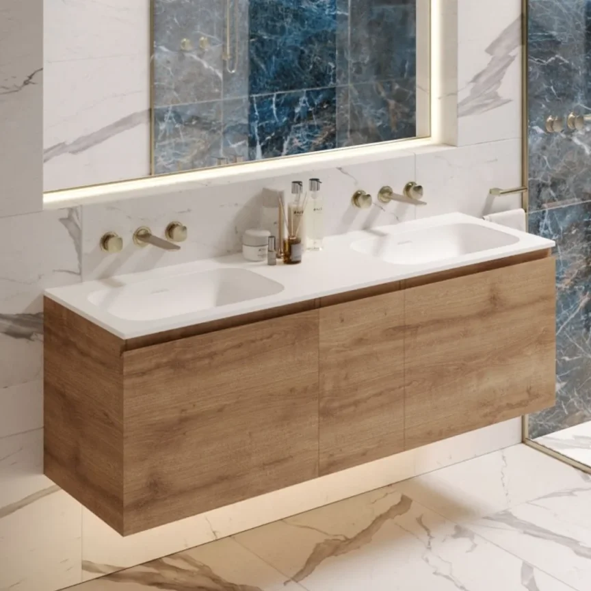 Double Vanity Basins