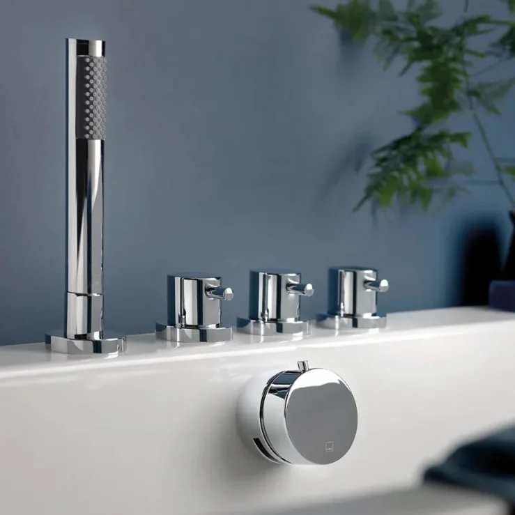 Deck Mounted Bath Taps