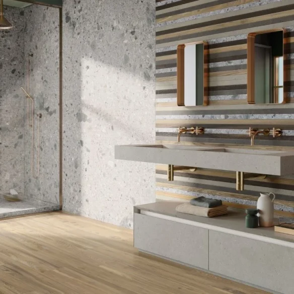 Gardenia Modera Dark Beige 16X100  Matt Rectified Porcelain  50106 - SALE