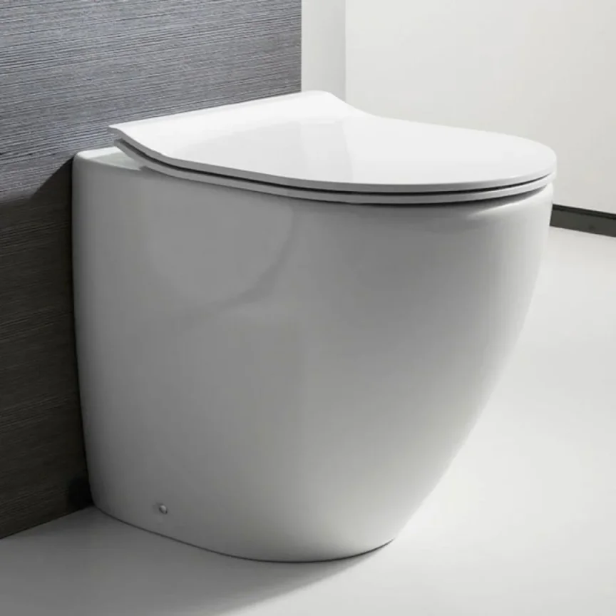 Hudson Reed Back To Wall Pan White