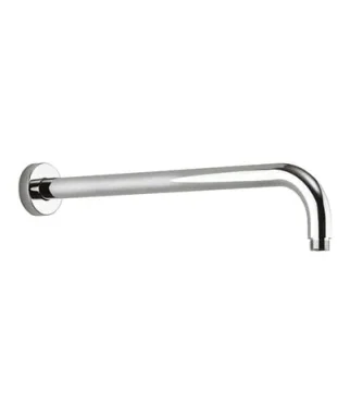 AVA 250mm Round Shower Head with Ceiling or Wall Arm Option Polished Steel - Image 3
