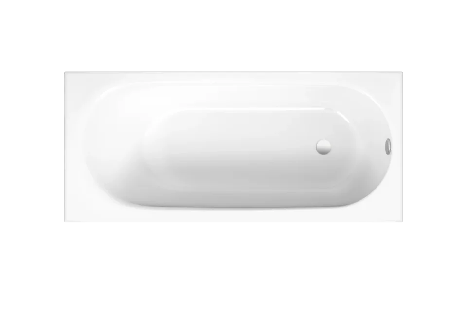 Bette Comodo Single Ended Shower Bath Gloss White (Multiple Sizes) - Image 1