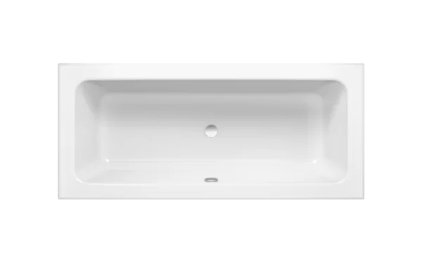 Bette One Double Ended Bath with Overflow White (Feet Included)