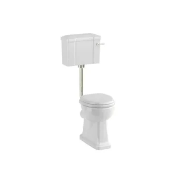 Burlington Low Level Close Coupled Toilet with 520 Lever Cistern (Seat Sold Separately) - Image 3