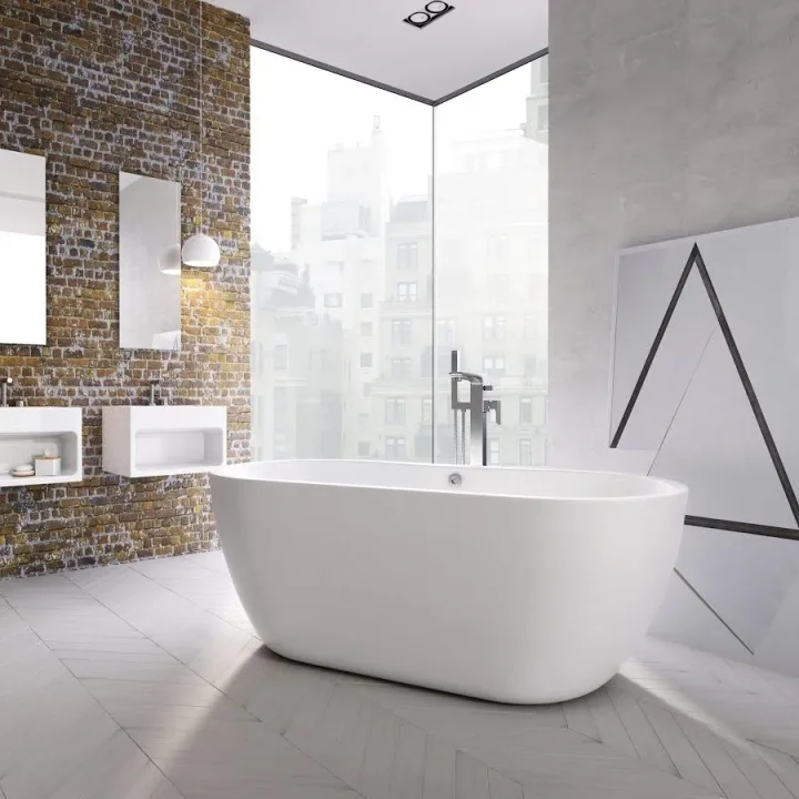 London Showers White 10mm Shower Channel product image - Image 1