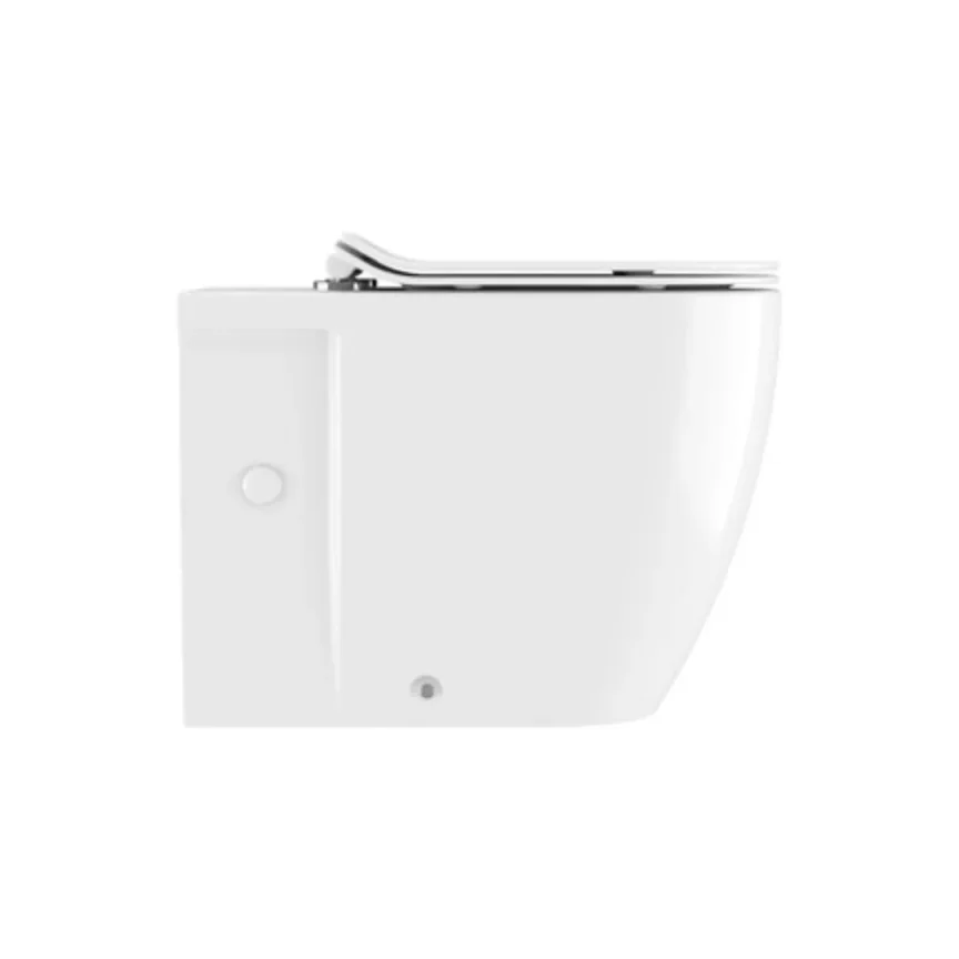Crosswater Kai X Back to Wall Toilet Pan and Soft Close Seat - Image 1