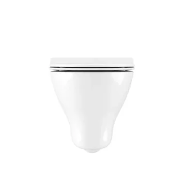 Crosswater Kai Wall Hung Toilet Pan and Soft Close Seat - Image 2
