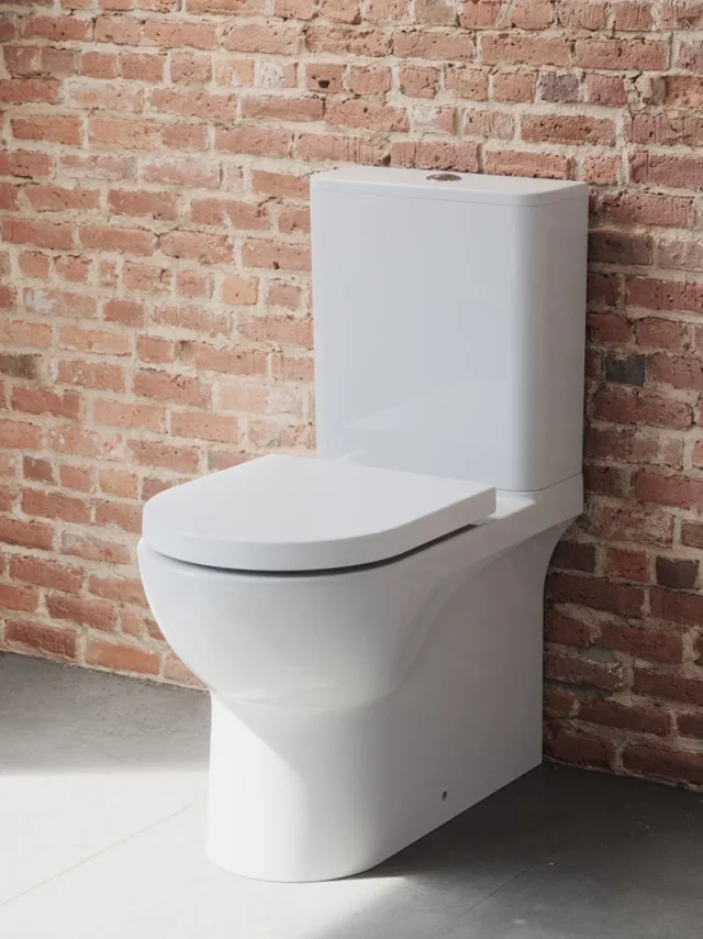 Saneux Austen Close Coupled Toilet with Rimless Pan, Cistern and Soft Close Seat - Image 2