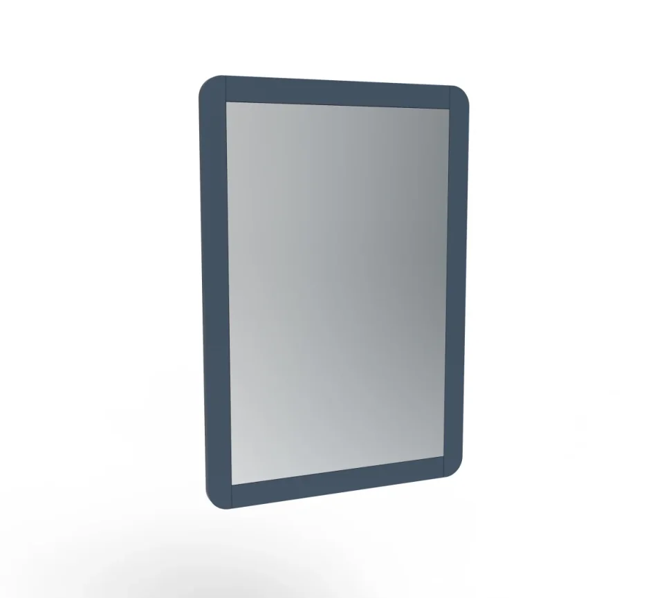 Saneux Hyde 55cm Recessed Mirror Cabinet Matte Fjord (Left or Right Hand Available) - Image 1