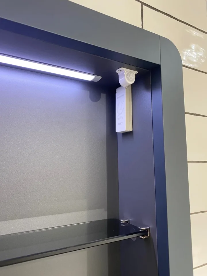 Saneux Hyde 55cm Recessed Mirror Cabinet Matte White (Left or Right Hand Available) - Image 4