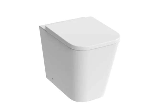 Saneux Matteo Back to Wall Rimless Toilet Pan and Soft Close Seat - Image 1