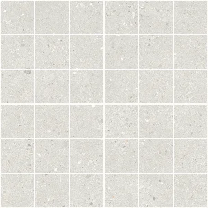 European Tiles Stone Grain White MOSAIC 30 X 30 Tile