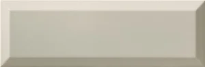 European Tiles Bisello Light Grey 10X30 Brillo Ceramic Tile