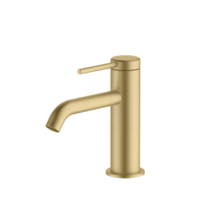 Britton Hoxton Slim Basin Mixer Brushed Brass