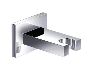 Just Taps Square Minimalist Hand Shower Holder Chrome