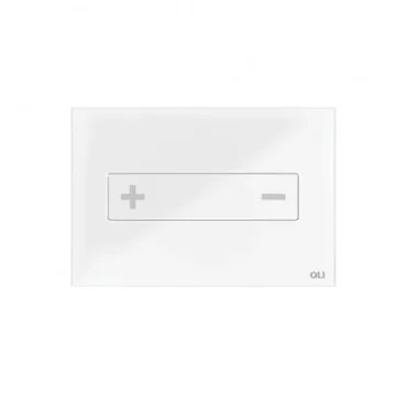 Oli Oceania Mechanical Glass White Polished Glass Button TD product image - Image 1