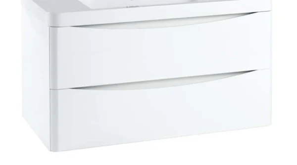 Scudo Bella 900 Wall Cabinet Gloss White