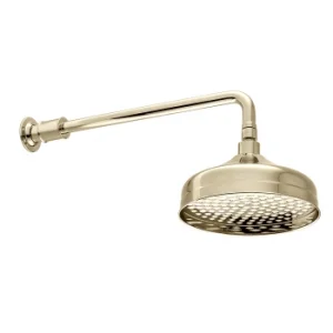Booth & Co. 200mm Shower Head And Arm Bright Nickel & N/a