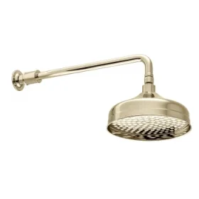 Booth & Co. 200mm Shower Head And Arm Bright Nickel & N/a product image - Image 1