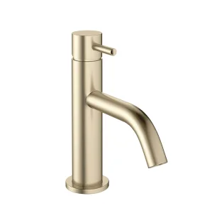 Crosswater Mpro Basin Monobloc No Waste Deck Mounted Brushed Brass