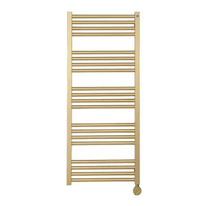Crosswater Mpro Towel Warmer 480x1140 Electric Brushed Brass