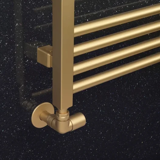 Crosswater Mpro Rail 480x1380 Brush Brass Electric detail view - Image 5