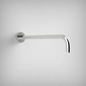 Ava Wall Mounted Round 400mm Shower Arm - Polished Stainless Steel