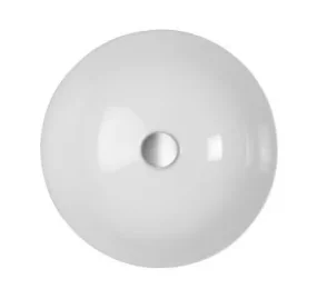 Crosswater Circus Counter Basin 400 No Overflow White detail view - Image 2