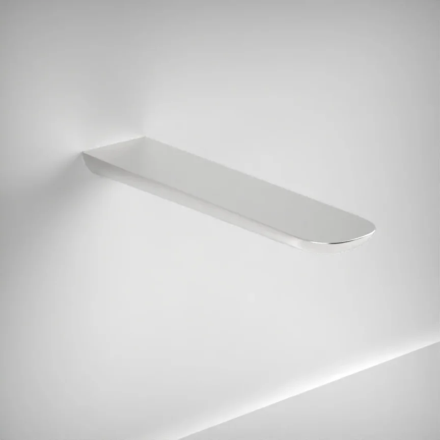 Ava Purity 196mm Wall Mounted Spout Only - Polished Stainless Steel product image - Image 1