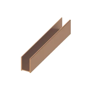 Abacus Glass Surface Channel Pack Bronze 10mm