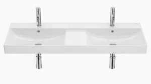 Roca Ona Wall Hung Basin 1200mm - White