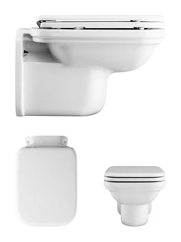 Crosswater Waldorf Soft Close Seat Chrome Plated Hinges 208.33+5% Import Charge